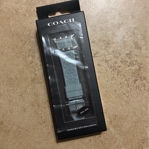 Coach Apple Watch band